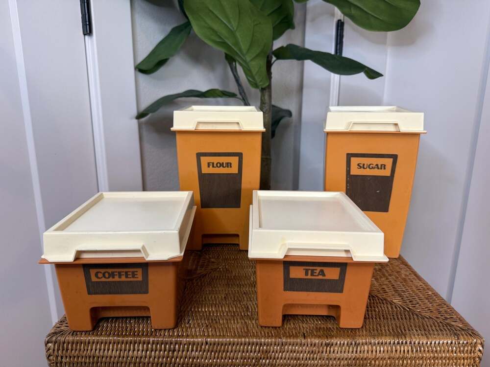 Vintage Canister Set